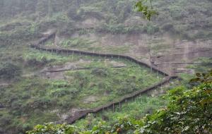 Mingyuexia Ancient Plank Road